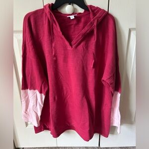 Jjill hooded sweatshirt